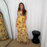 VESTIDO FLORES AMARELO