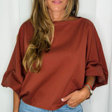 TÚNICA ABALONADA TELHA