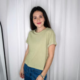 T-SHIRT ALGODÃO VERDE