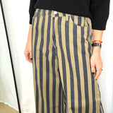 CALÇAS RISCAS CAQUI