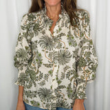 CAMISA ESTAMPADA VERDE FAVOS