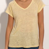 T-SHIRT LINHO AMARELO