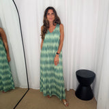 VESTIDO MALHA SEDA VERDE ÁGUA
