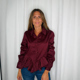 CAMISA BORDEAUX