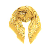 ECHARPE BANDANAS MOSTARDA