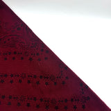 ECHARPE BORDEAUX BANDANAS FRANJAS