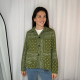 CASACO BANDANAS VERDE