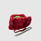 CLUTCH PELE VERMELHO