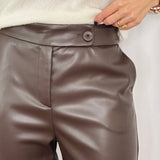 CALÇAS ECOPELE CASTANHAS