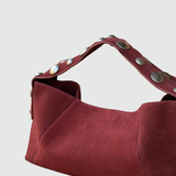 CARTEIRA BORDEAUX COM TACHAS