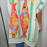 CAMISEIRO OVERSIZED SARDINHAS