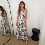 VESTIDO ESTAMPADO AZUL