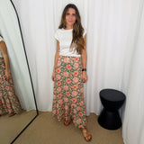 SAIA VERDE ESTAMPADO
