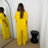 CONJUNTO ALINHADO AMARELO