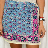 PÁREO ESTAMPADO AZUL CLARO