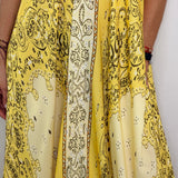 VESTIDO AMARELO BANDANAS