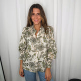 CAMISA ESTAMPADA VERDE FAVOS