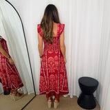 CONJUNTO TOP E SAIA ROSA VELHO