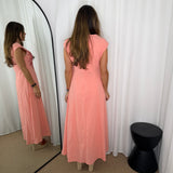 VESTIDO COM BORDADO BORDEAUX