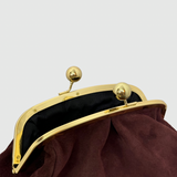 CLUTCH PELE CAMURÇA BORDEAUX
