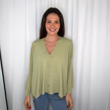 CARDIGAN MALHA FRIA VERDE