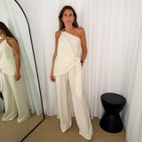 CONJUNTO TOP E CALÇAS BRANCO
