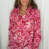 CAMISA FLORES ROSA