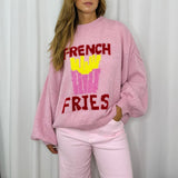 CAMISOLA FRENCH FRIES ROSA