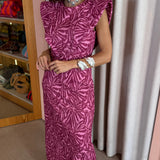 VESTIDO FÚCSIA