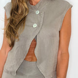 CONJUNTO LINHO TAUPE