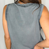TOP CINZA TACHAS