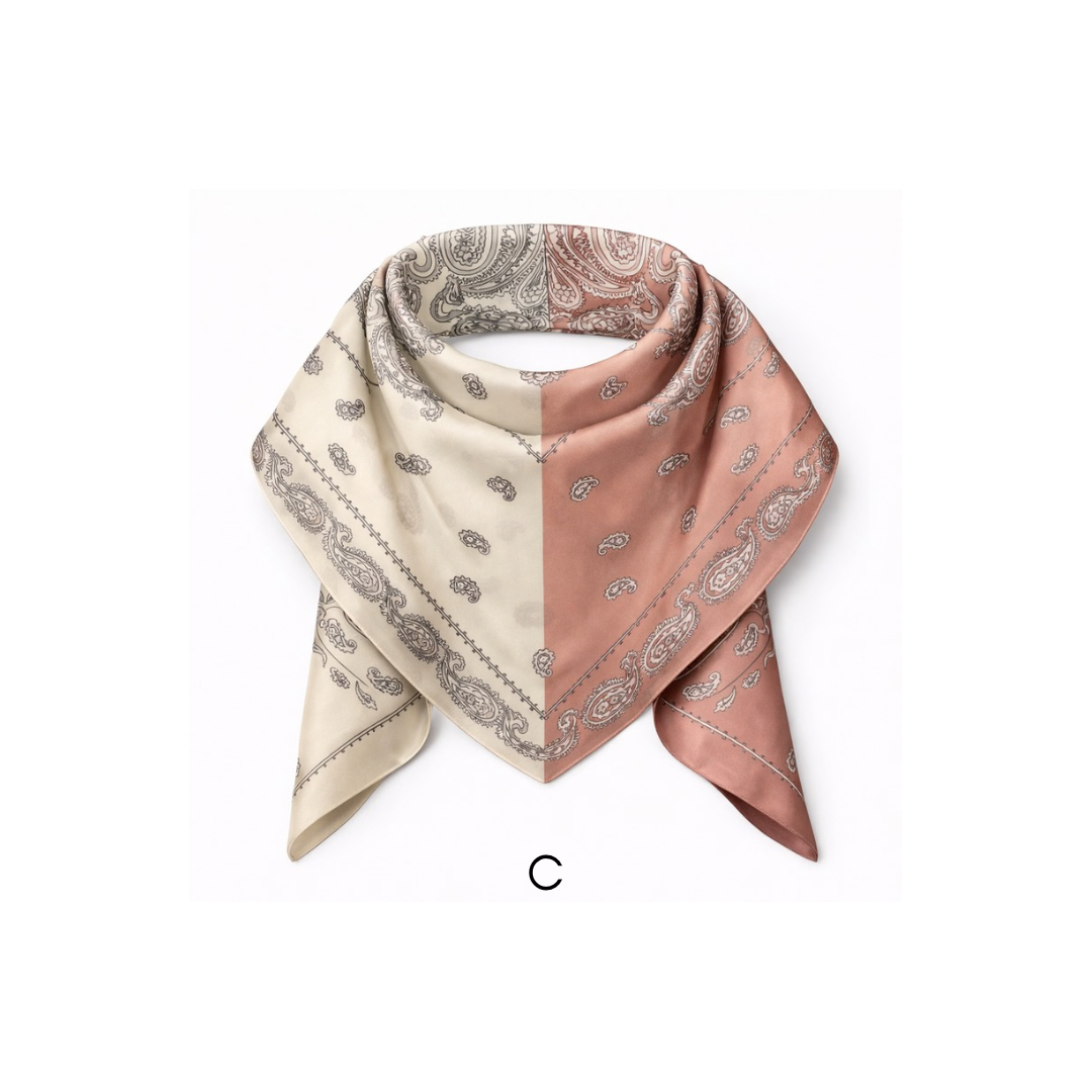 LENÇOS FLUÍDOS ESTAMPADOS