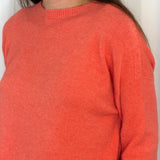 CAMISOLA MALHA DECOTE REDONDO CORAL