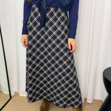 SAIA ESCOCÊS AZUL MARINHO