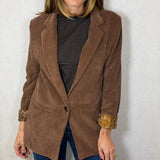 BLAZER BOMBAZINE CAMEL