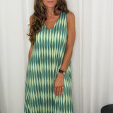 VESTIDO MALHA SEDA VERDE ÁGUA
