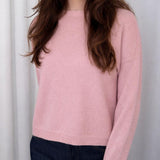 CAMISOLA MALHA DECOTE REDONDO ROSA PASTEL