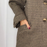 CASACO PIED POULE CAPUZ