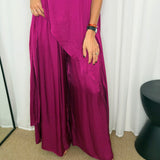 CONJUNTO FLUIDO FUCSIA