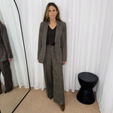 BLAZER ESCOCÊS CASTANHO