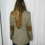 BLAZER ESCOCÊS VERDE E CAMEL