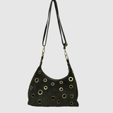 CARTEIRA EM PELE VERDE COM ELOS