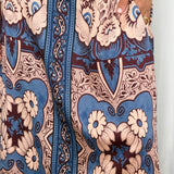 CONJUNTO CAMISA E SAIA ESTAMPADO