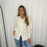 CAMISA BORDADOS CRU