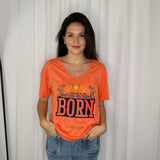 T-SHIRT LARANJA MISSANGAS