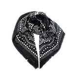 ECHARPE BANDANAS PRETO