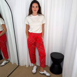 CALÇAS BAGGY BANDANAS VERMELHO