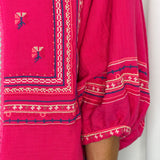 KIMONO ROSA BORDADOS