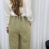 BF - CALÇAS COM LAVAGEM ESTRELAS