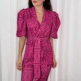 CONJUNTO KIMONO E CALÇAS ROSA